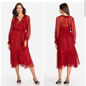 Johnny was Aretha midi DRESS ( slip) Small